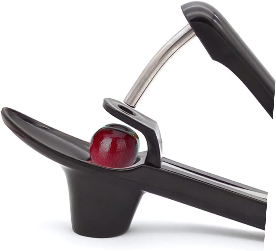 Stainless Steel Abs Red Date Corer Fruit Vegetable Tool Cherry Pitter Easy Squeeze Grip Tool