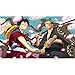MAYL 1000pcs Adulte Enfant Puzzle Jouet en Bois, Basswood Jigsaw Puzzle, Casse-tête Jeu Décompression (One Piece -Monkey D. Luffy et Zoro Roronoa)
