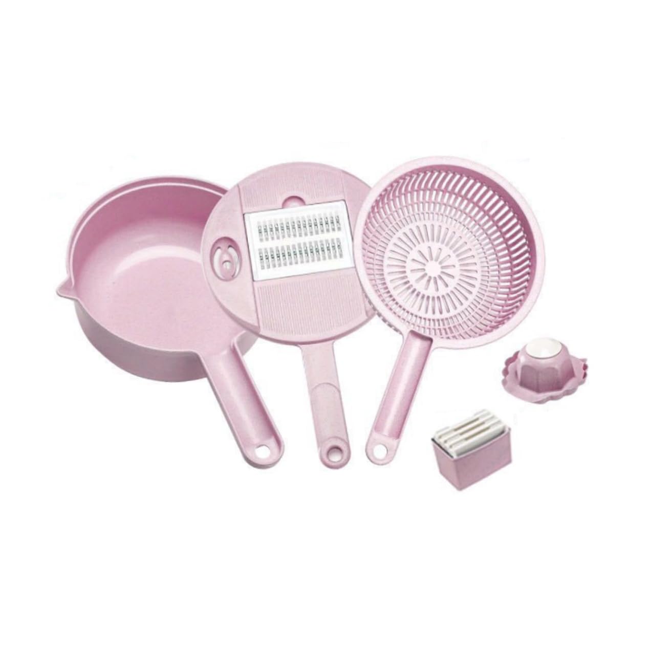 NAMOARLY Wheat Straw Vegetable Grater Dicer Chopper Handheld Cheese Grater Veggie Slicer Food Slicer Kitchen Gadget