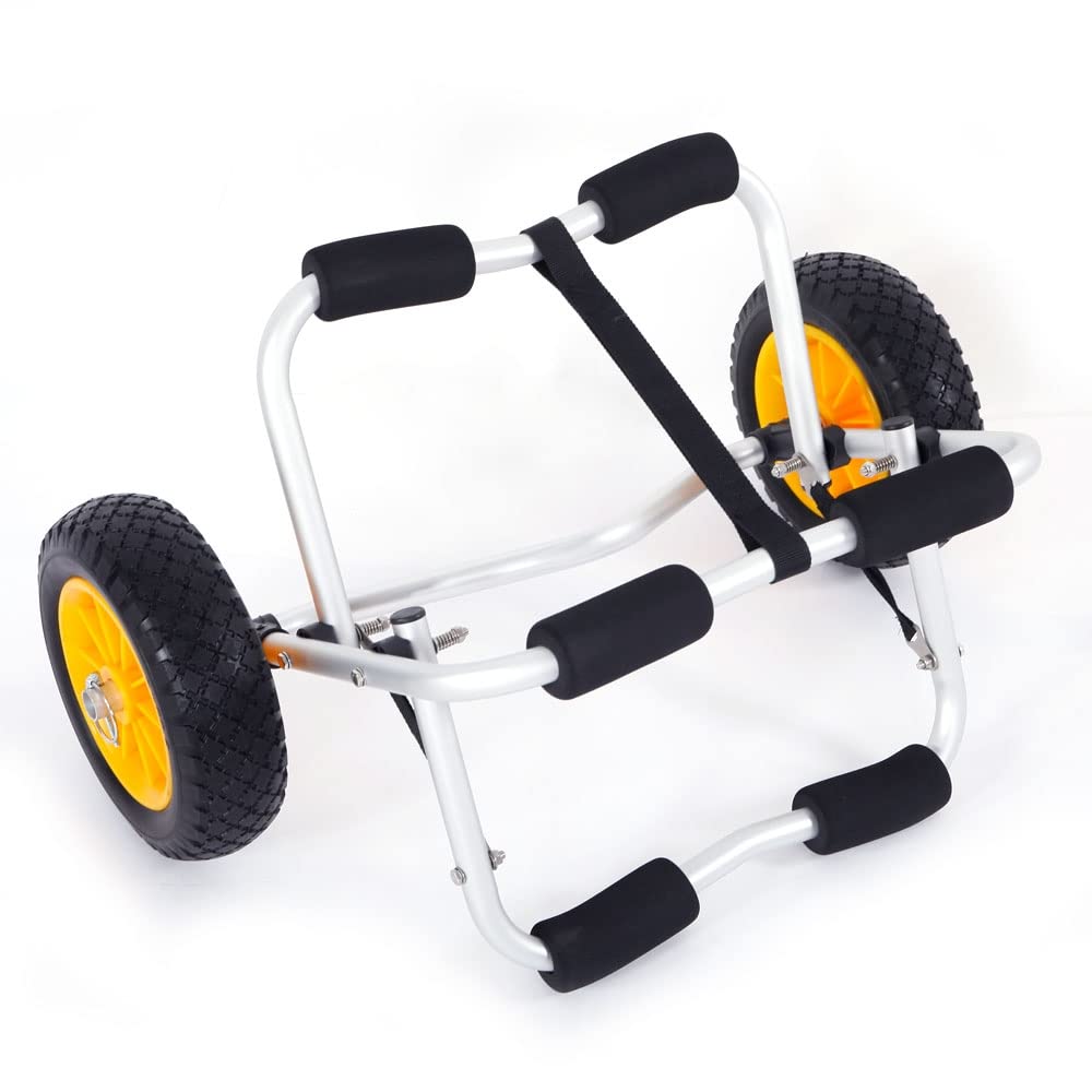 LALAHO Foldable Kayak Cart 165lbs Capacity, U Shape