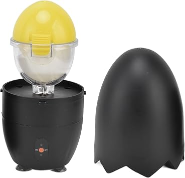 Golden Egg Maker, 12W 100V240V One Touch Start Rotatable Eggs Yolk White Mixer Resistant Kitchen Tool for Home, Easy to Handle