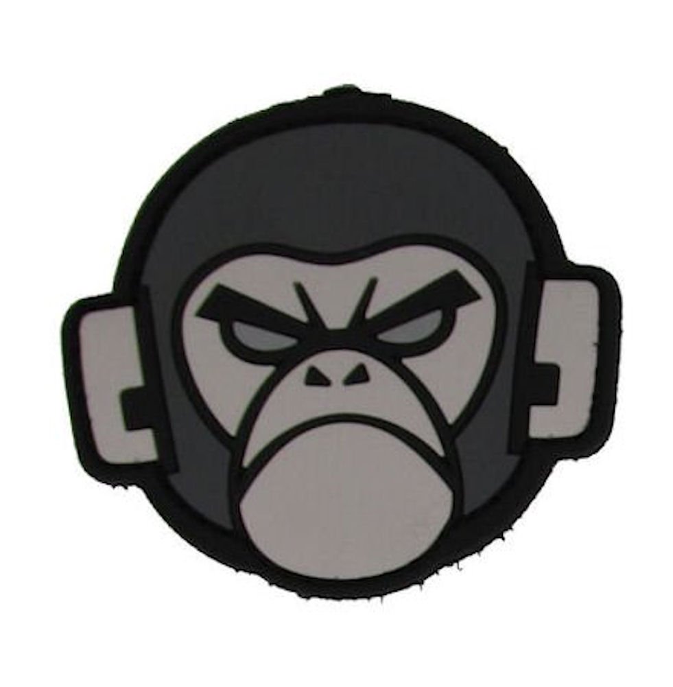 MIL-SPEC MONKEYMIL-SPEC MONKEY Head Patch - PVC (Black (SWAT))