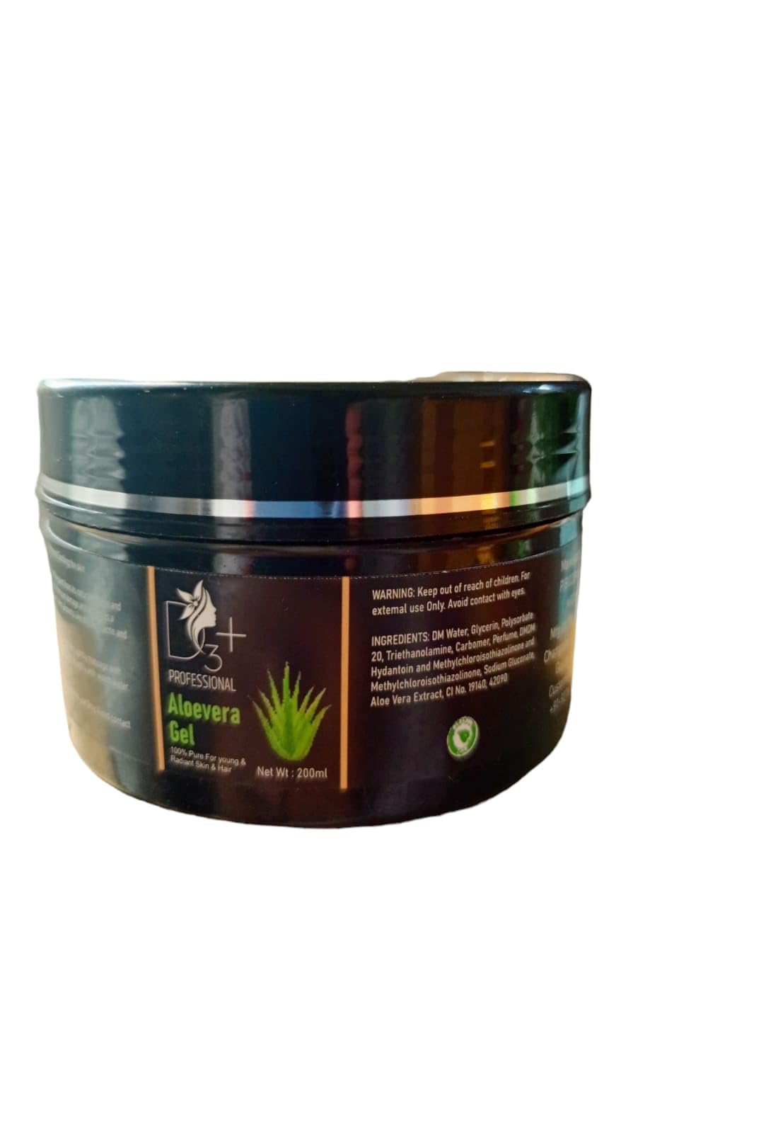 Aloevera White Gel, 200GM - Pack of 1 1