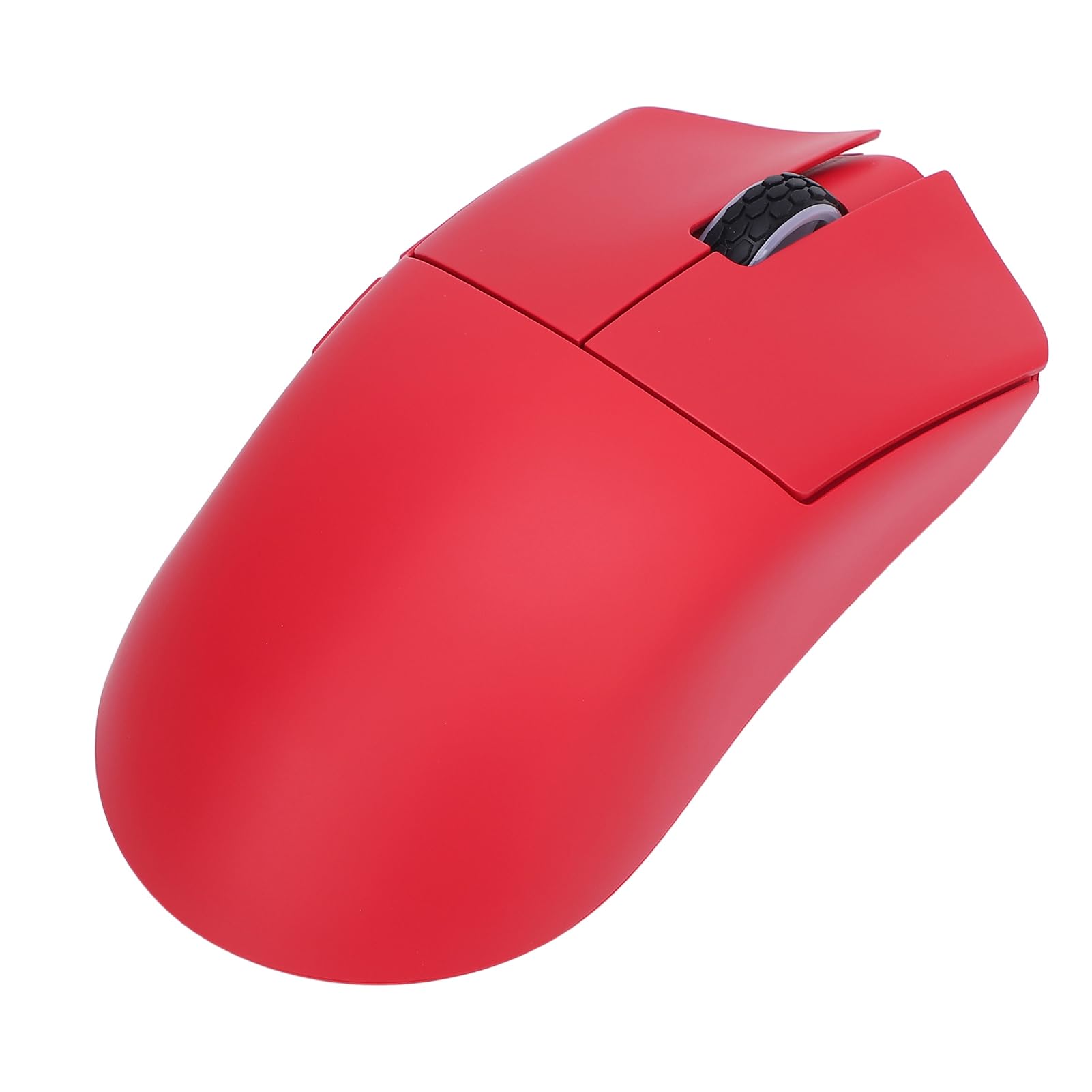 Ratón para Juegos 30000DPI Modo Dual con Cable Inalámbrico Ergonómico para Jugadores de PC Diseño Liviano de 55 G (Rojo)
