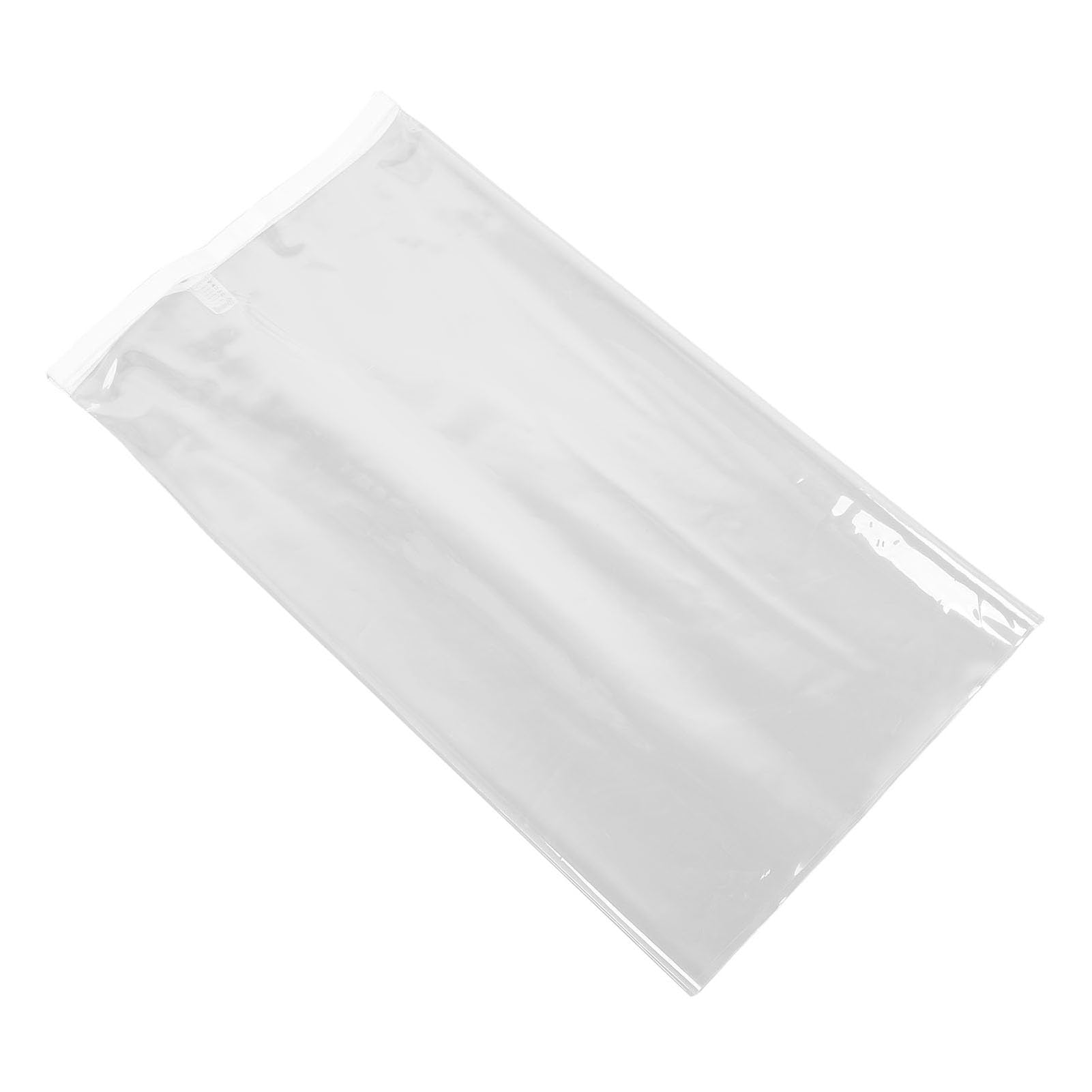 SIXRUN Rideau de Douche Transparent, Matériau EVA Imperméable à l'eau, Doublure de Rideau de Douche Réglable avec Crochets pour Le Bain des Animaux Domestiques, Salle de Bain des Enfants 76,77 X