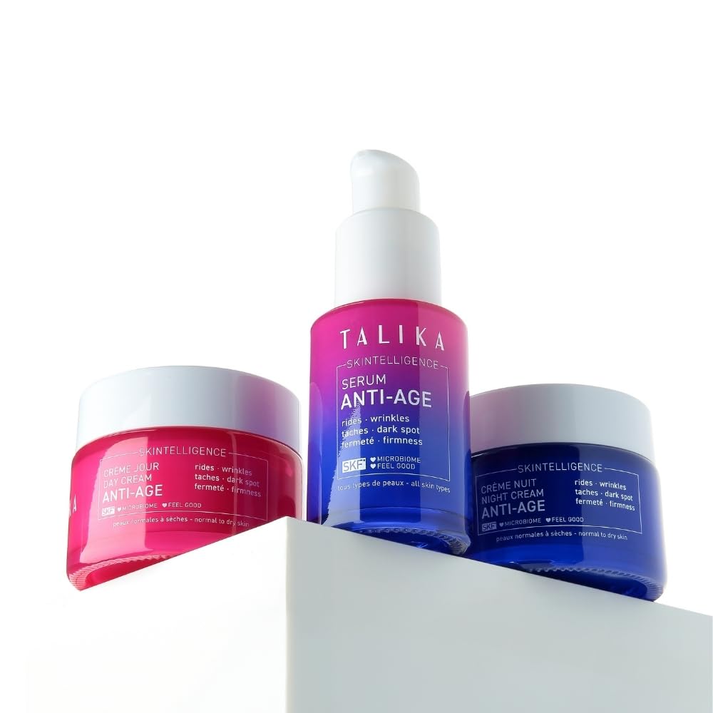TALIKA Skintelligence Anti-Age Regenerating Night Cream - Nachtcreme Anti-Aging Gesichtscreme für straffe und geschmeidige Haut - Feuchtigkeitscreme für alle Hauttypen - 50 ml
