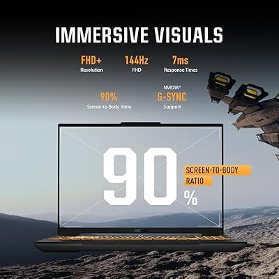 ASUS TUF Gaming F16 (2024) Gaming Laptop, 16 FHD+ 144Hz IPS-Level 16:10 Display, Intel CoreTM 5 210H Processor, NVIDIA GeForce RTXTM 4050, 8GB DDR5, 512GB PCIe Gen4 SSD, Wi-Fi 6, Windows 11 Home