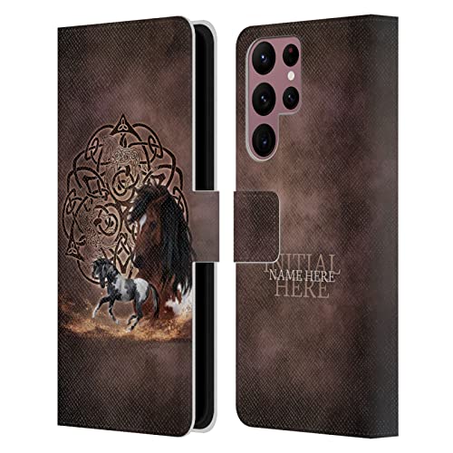 Housse en cuir premium Samsung S22 Ultra collection d'art Brigid Ashwood