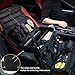 rubertyle Front Seat Car Office Organizer | Heavy duty Travel Bag | Military Duffle for patrol, Gym, Camping, Hunting, Hiking, Range | MOLLE system | 45L size 17