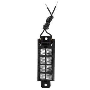 50W 12V Electric Space Heater Aluminum Ceramic Air Electric Heater Low Thermal Resist PTC Ceramic Air Heater for