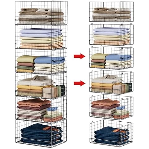 Yociyoga 6-Tier Closet Organizer Cover