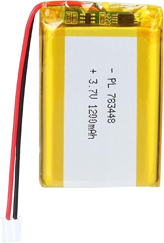 Miniatura 9 de 3.7V 720mAh 702248 Lipo batería recargable de iones de polímero de litio con conector PH2.0.000 in JST