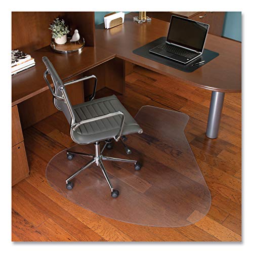 Es Robbins Everlife Workstation Chair Mat For Hard Floors, With Lip, 66 X 60, Clear #TOP25