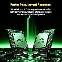 KingSpec M.2 NVMe PCIe Gen4 SSD - Up to 7400MB/s Read, Championship Edition, 3D NAND Flash, Ideal for PS5, Gaming PC & Laptop Upgrade (2TB) – Ansicht 9