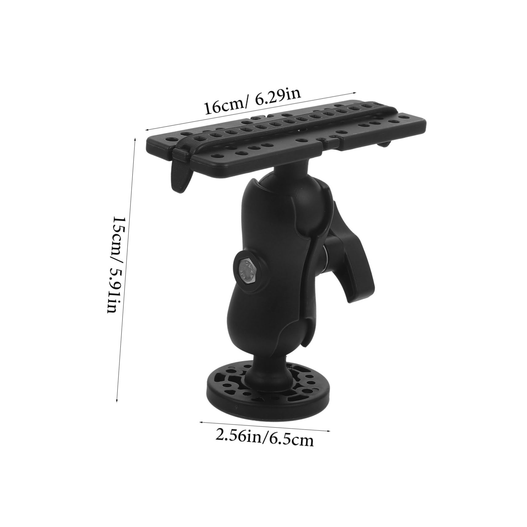 OSALADI Fish Mount Rotating Platform for Boats Universal Bracket for Canoe Supplies