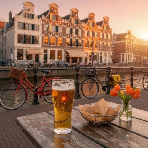 Een biertje op het terras
