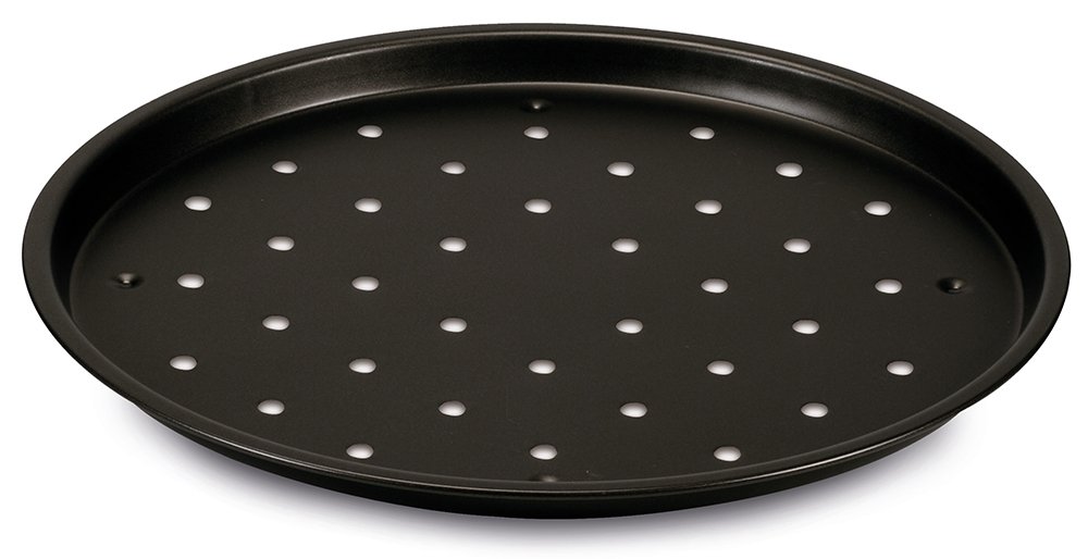 GUARDINI PIZZA MANIA 냉동 피자 트레이 32CM 스틸 노스틱 코팅 색상: 블랙