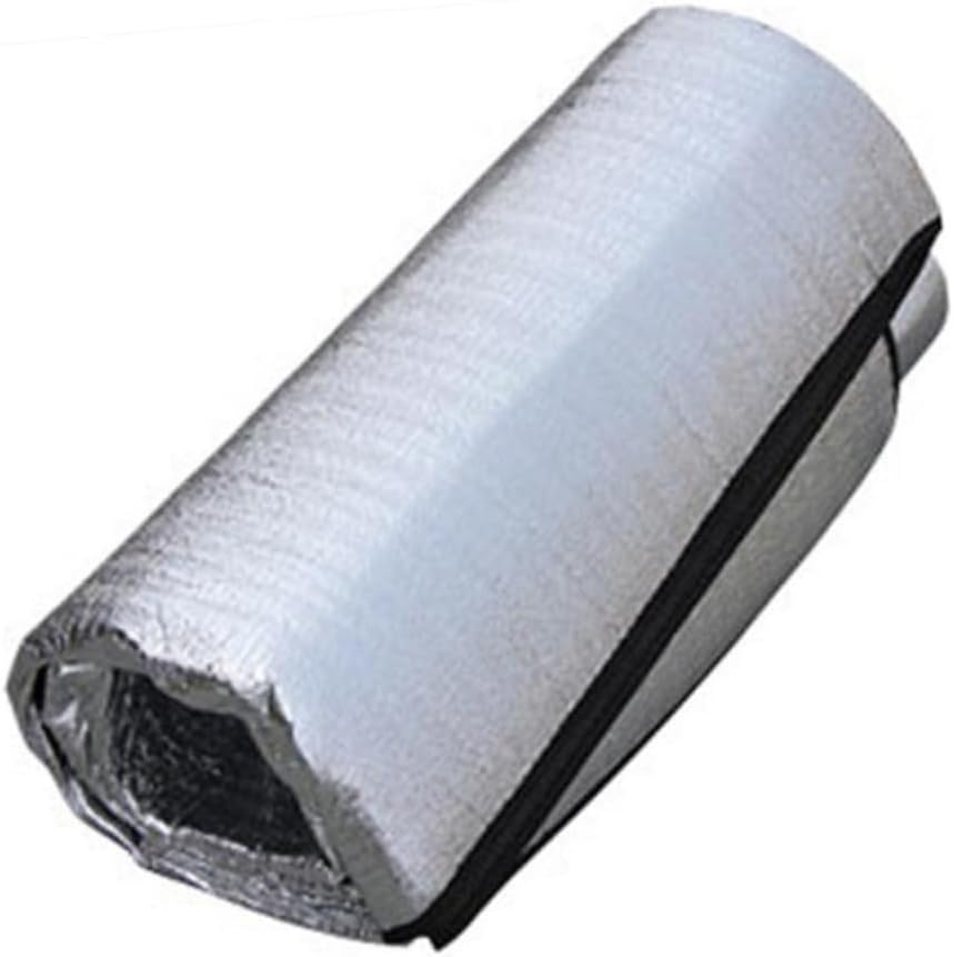 Outdoor Dampproof Camping Mat with Aluminum Film Lightweight Foldable Sleeping Mattress for Hiking Picnic Blanket Cushion Random Edge Color Random Color