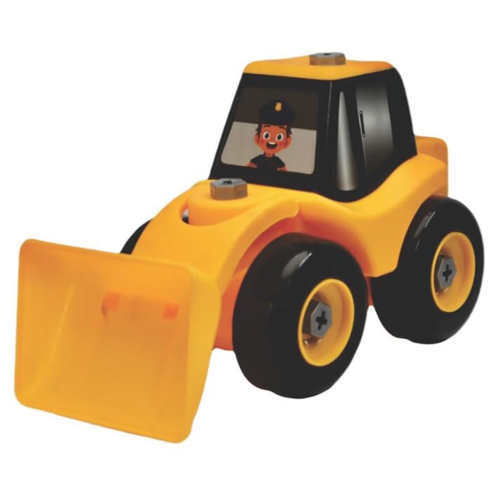 Angelkids Diy Truck Toy For Kids Building Construction Assembling Jcb Vehicles With Screwdriver Tool (Excavation Truck) - Yellow (B0CLDS25G5) Amazon Price History, Amazon Price Tracker