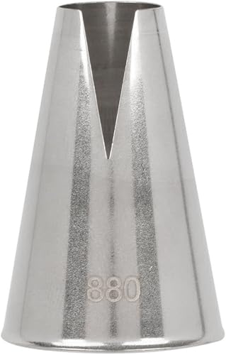 Miniatura 2 de Ateco Tubo de decoración de pasteles de San Honore de acero niquelado