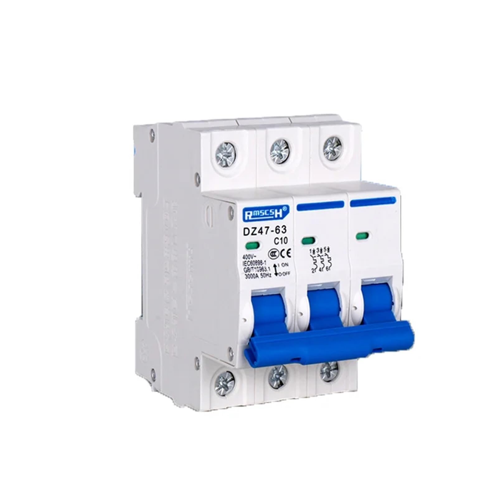 Mini wyłącznik DZ47-63 10A 16A 20A 25A 32A 40A 50A 63A 4P 400V, bezpieczeństwo domowe, siekacz (20A)