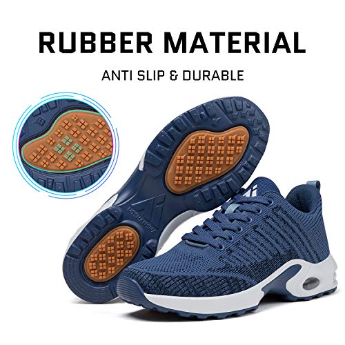 Image of Mishansha Womens Sneakers Air Cushion Running Tennis Shoes Women Lightweight Arch Support Walking Shoes