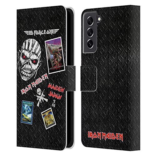 Étui Iron Maiden Samsung Galaxy S21 FE 5G avec collage graphiques