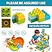 3in1 Marble Runs for Kids 3-5, 203pcs Compatible with Lego DUPLOS for Age 2-5, Marble Runs for Kids 4-8, STEM Building Toys, Toddler Toy, Marble Track, Marble Run Toy, Montessori Toy Gift for Age 3+