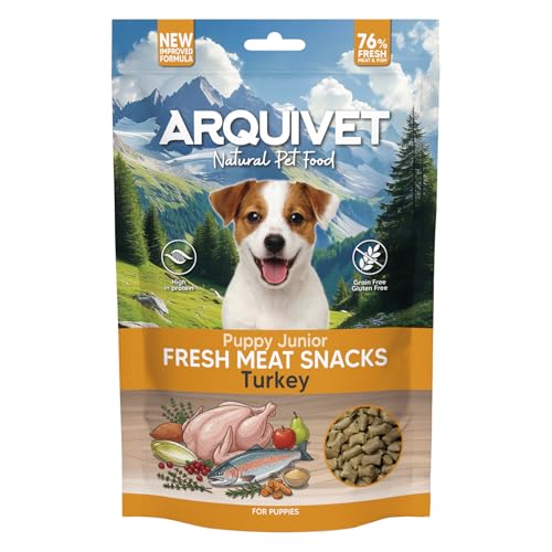 Arquivet Snacks de Carne Fresca Puppy Junior, 800g, para Perros Cachorros