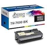  PREMIUM CARTOUCHE - Toner x1 - TN-7600 (Noir) - Compatible pour Brother DCP 1200, DCP 1400, DCP 8020, DCP 8025DN, DCP 8025N, DCP 8040, DCP 8045D, DCP 8045DN, FAX 4750, FAX 5750,
