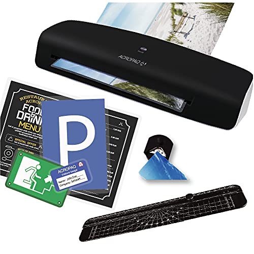 ACROPAQ - 5 x Klemmschienen-Set - Zum Binden von bis zu 30 Blatt, ohne Bindemaschine