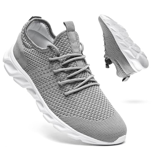 WCIDFY Womens Mens Running Tennis Shoes Unisex Slip On Gym Walking Shoes Lightweight Workout...