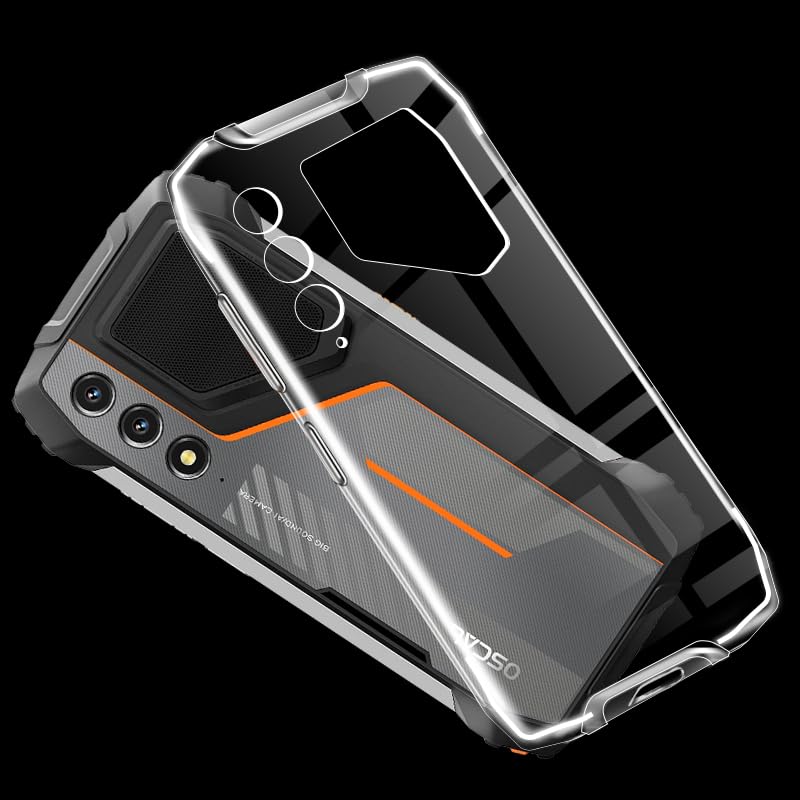 WXPPJ Custodia per Blackview Oscal C30 PRO Cover, Nero AntiGraffio Protezione Case Morbido Silicone Bumper Sottile Antiurto TPU Cover per Blackview Oscal C30 PRO (6.52 Pollici) - Fioritura