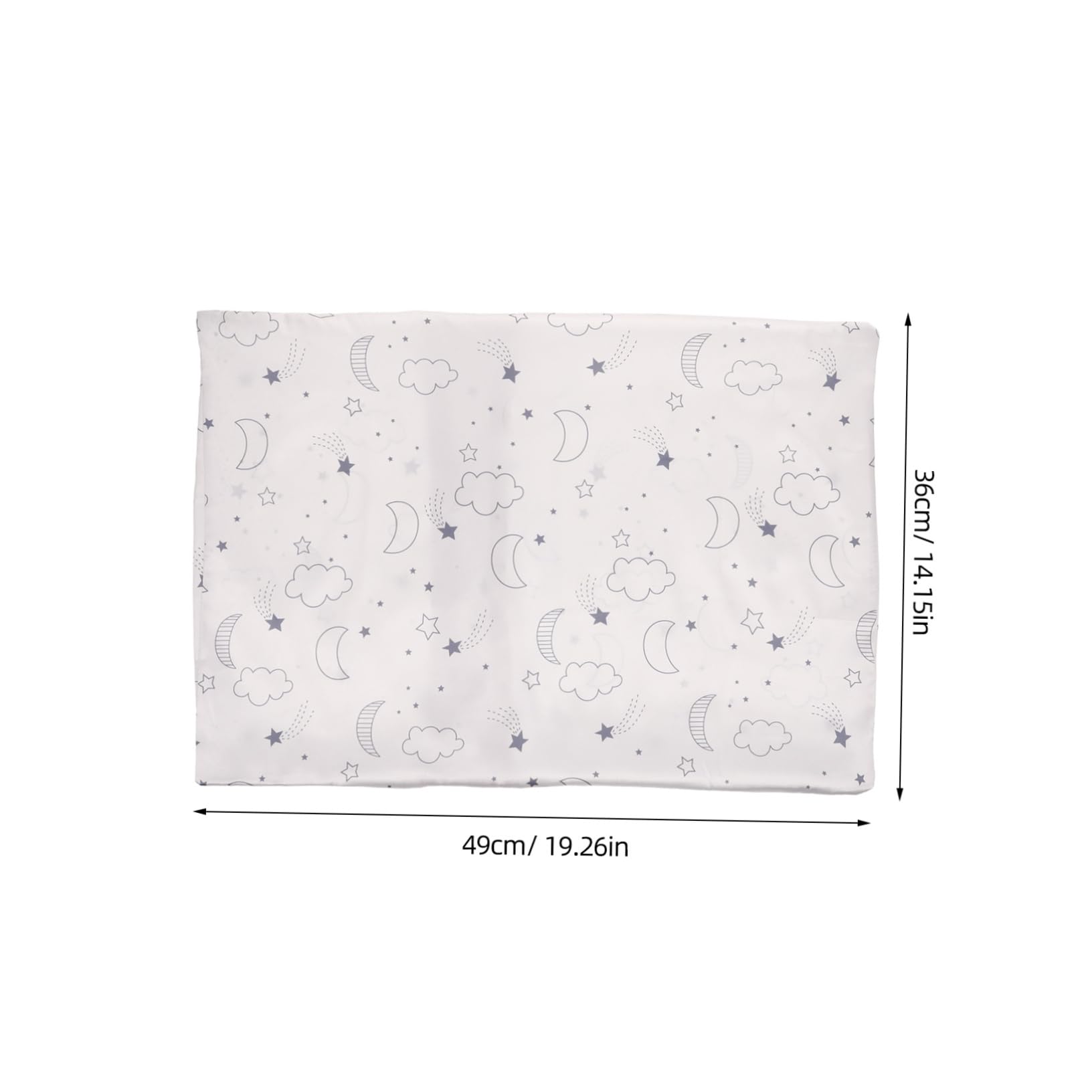 ifundom Satin Pillowcase for Kids Travel Pillow Cover Decorative Toddler Pillow Case Machine Washable