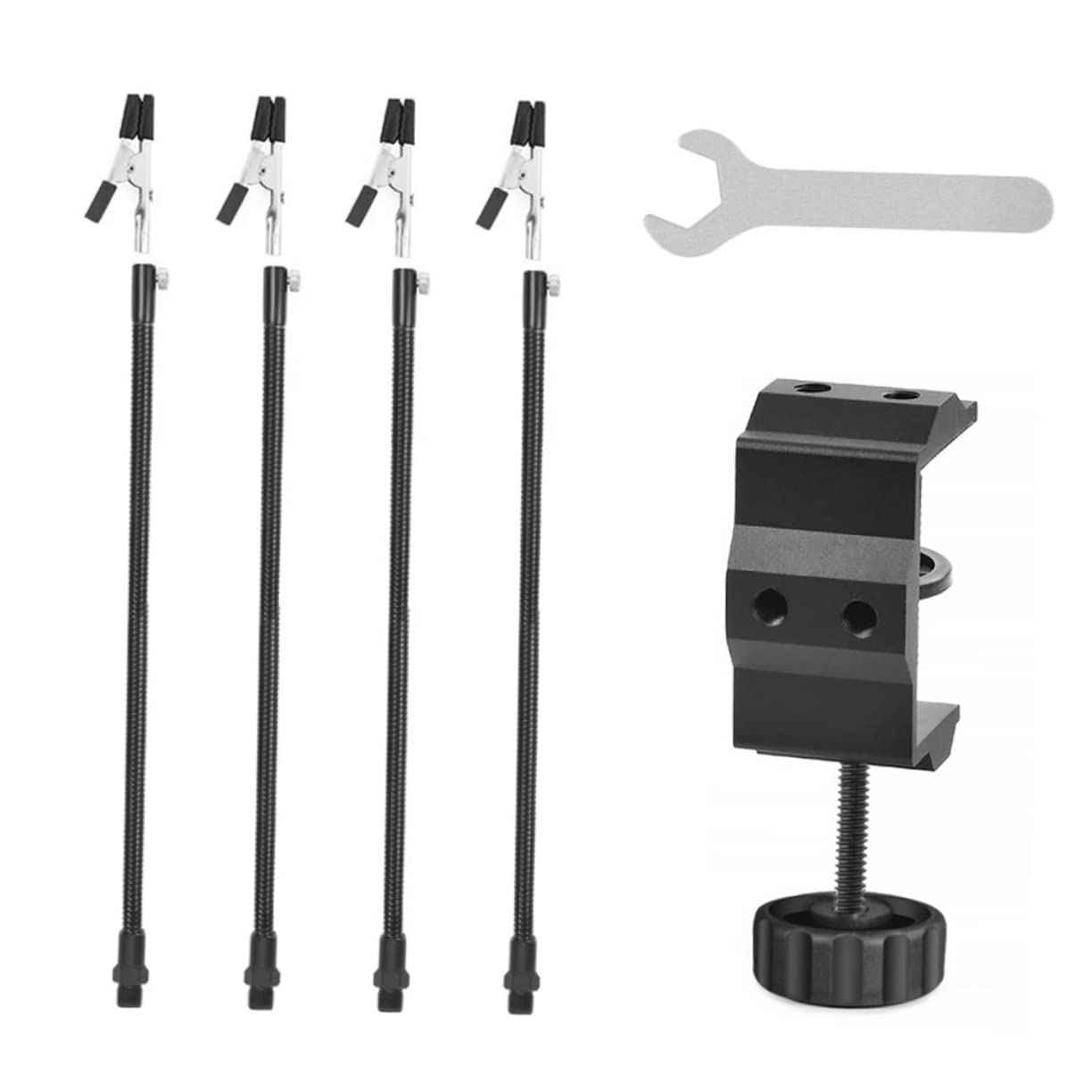 DOITOOL Estación De Soldadura De Aleación De Aluminio Garras Multifunción Estación De Soldadura Para Accesorios De Aeronaves Entornos De Trabajo