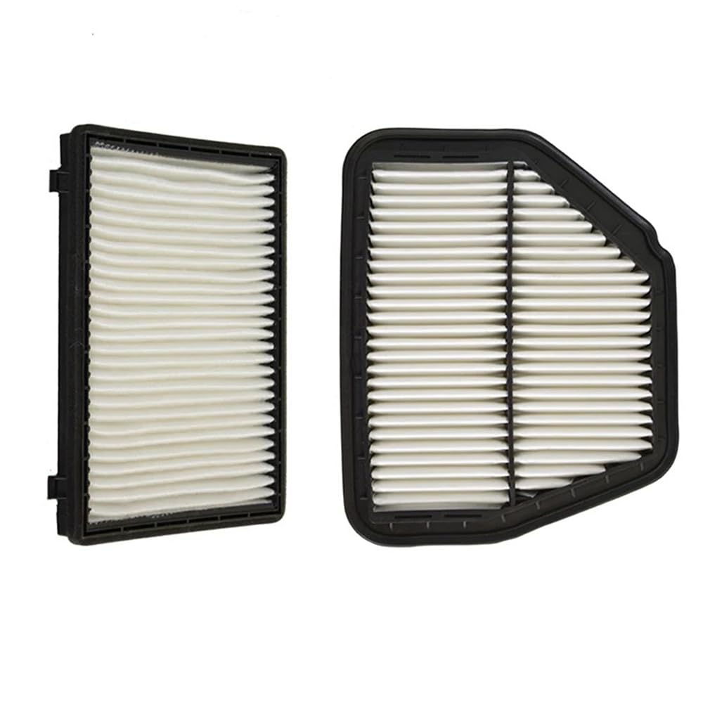 Filtr Powietrza Kabinowego dla Chevrolet Captiva 2006-2015, 28,4x22,9x4,9cm 2 szt. Filtr powietrza samochodowego Filtr kabinowy 96628890/96440878