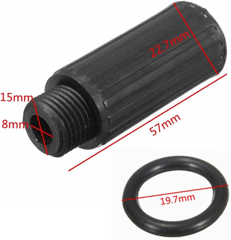 Air Compressor Oil Cap Plug Breathing Nozzle Thread M15 1.50mm With Gasket Seal E100087 For Craftsman Coleman Powermate
