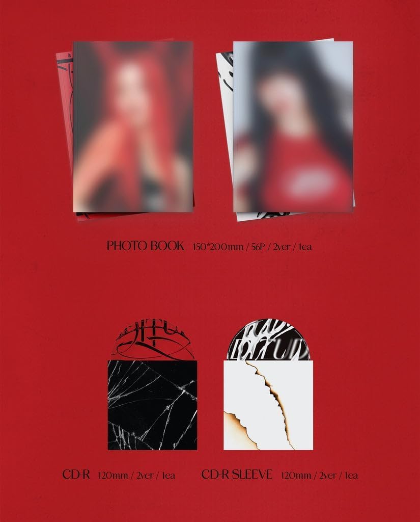 SOOJIN BADITUDE [Standard Ver.] single Album (2 Ver Set) + Extra photocards