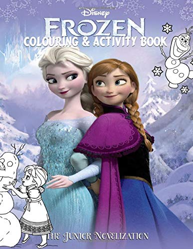 Frozen Colouring And Activity Book: A magical book for kids with all ...