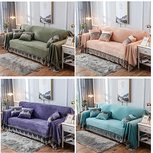 Muebles funda de sofá LAURUSQ estilo de Europa 200X300 cm para tres plazas 3