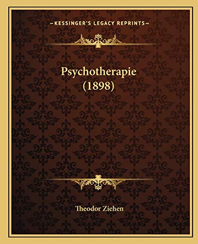 Psychotherapie (1898) (German Edition)