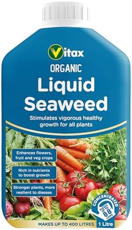 Vitax Organic Liquid Seaweed, Concentrated, Bigger Crops, Healthi...