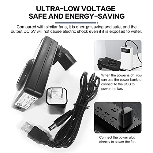 Mygiikaka Aquarium Chiller Fan, Usb Fish Tank Aquarium Cooling Fan 2-Level Speed Adjustable Aquarium Chiller For Mini Fish Tank (Smaller Than 17.7 Inches) #TOP5