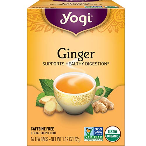 Yogi Tea - Ginger (6 Pack) - Supports Healthy Digestion - 96 Tea Bags