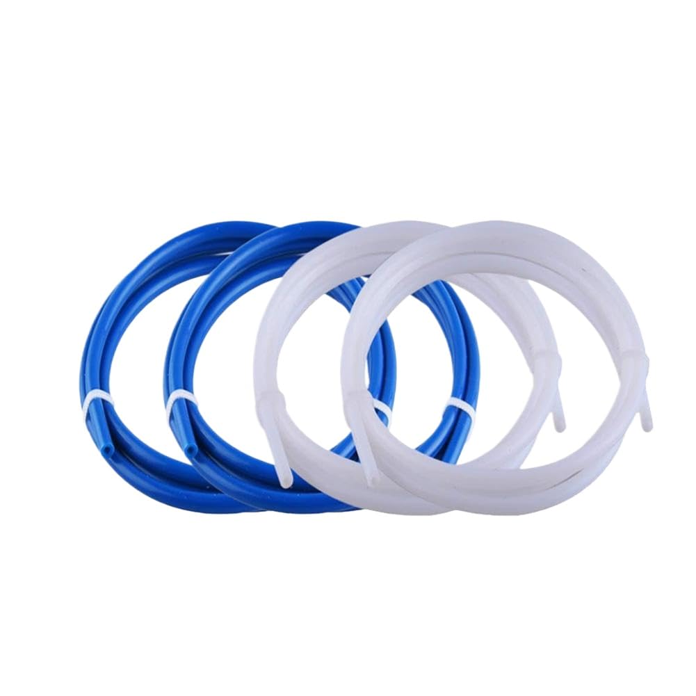 Ywbeqqywq Teflon Tube 1M Ptfe Tube Replacement Compatible With 1M 2M Printers With 8X Pc4-M6 Pc4-M10 Fitting For 1.75Mm Filament(Teflon Tube 1M)