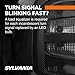 SYLVANIA - Load Equalizer 27 Watt (at 12.8V) - Turn Signal Load Equalizer for LED Light Bulbs, Corrects Hyper Flash & Bulb Out Warning (Pack of 2)