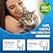 Cat Calming Pheromones Diffuser: 6-in-1 Kit Cat Appeasing Pheromone Diffuser to Calm (2 Plugin+4x48ml Refills) for Comfort Reduces Stress Anxiety, Long-Lasting Appeasing Pheromone for Pet Cat (6in1)