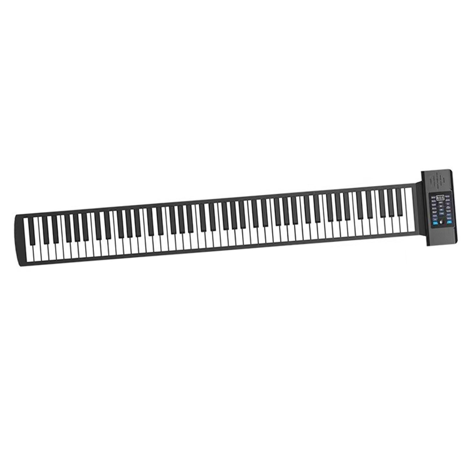 Tastiera Digitale Per Principianti Strumento Pianoforte Elettronico Pieghevole Portatile Ricaricabile E Addensato A Mano Con 88 Tasti(Converter 3)