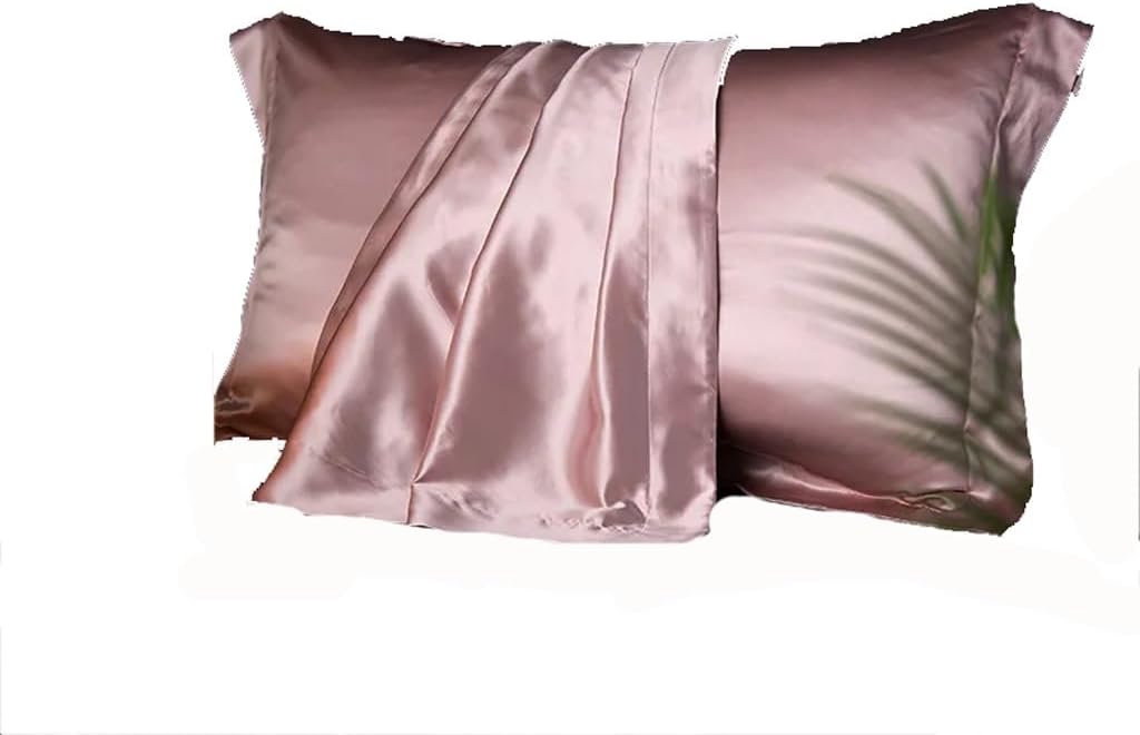 Silk Pillowcase Wide Edge Sided Silk Pillowcase Skin Friendly Envelope Pillowcase