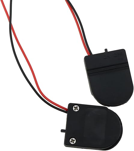 Miniatura 2 de DGZZI CR 2032 Soporte de batería 12PCS CR2032 Soporte para celda de moneda, 3V cr2032 botón titular de batería de celda de moneda con interruptor de